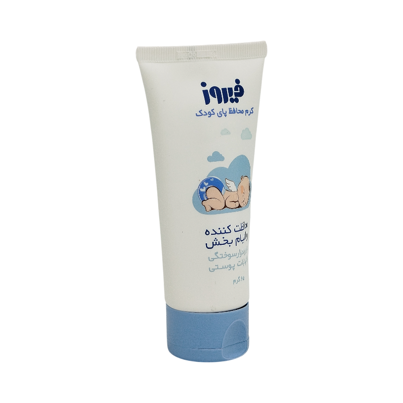 کرم محافظ پای کودک حاوی عصاره کالندولا و 16درصد زینک اکساید فیروز