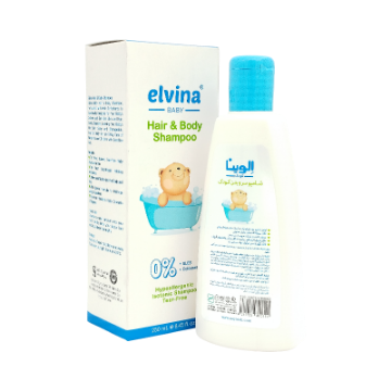 شامپو سر و بدن كودک الوينا 