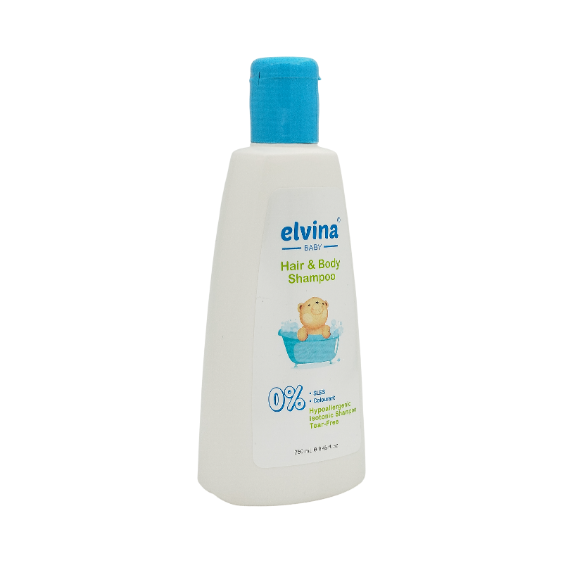 شامپو سر و بدن كودک الوينا 