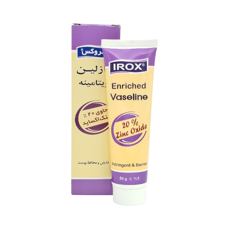 وازلین ویتامینه 20 درصد 80 میل ایروکس
