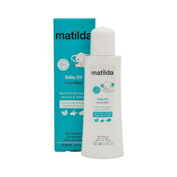 روغن مرطوب کننده و نرم کننده کودک 150 میل ماتیلدا