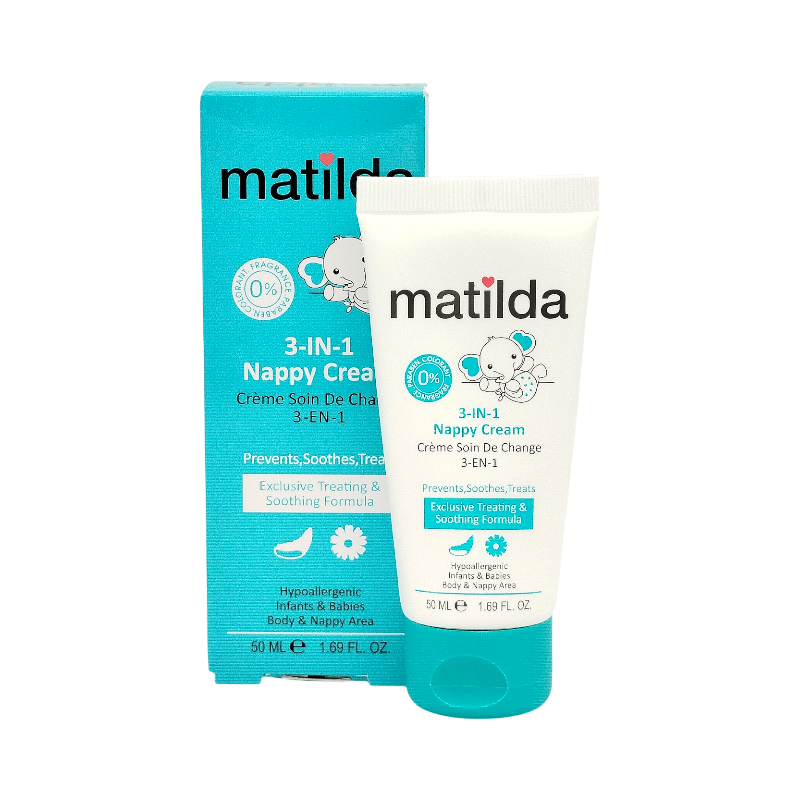 کرم محافظ پای کودک 3 در 1 ، 50 میل ماتیلدا