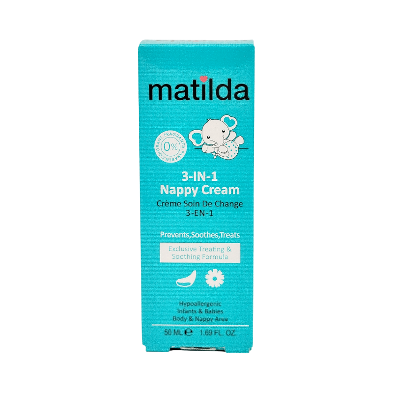 کرم محافظ پای کودک 3 در 1 ، 50 میل ماتیلدا