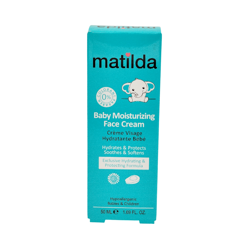 کرم مرطوب کننده صورت کودک 50 میل ماتیلدا