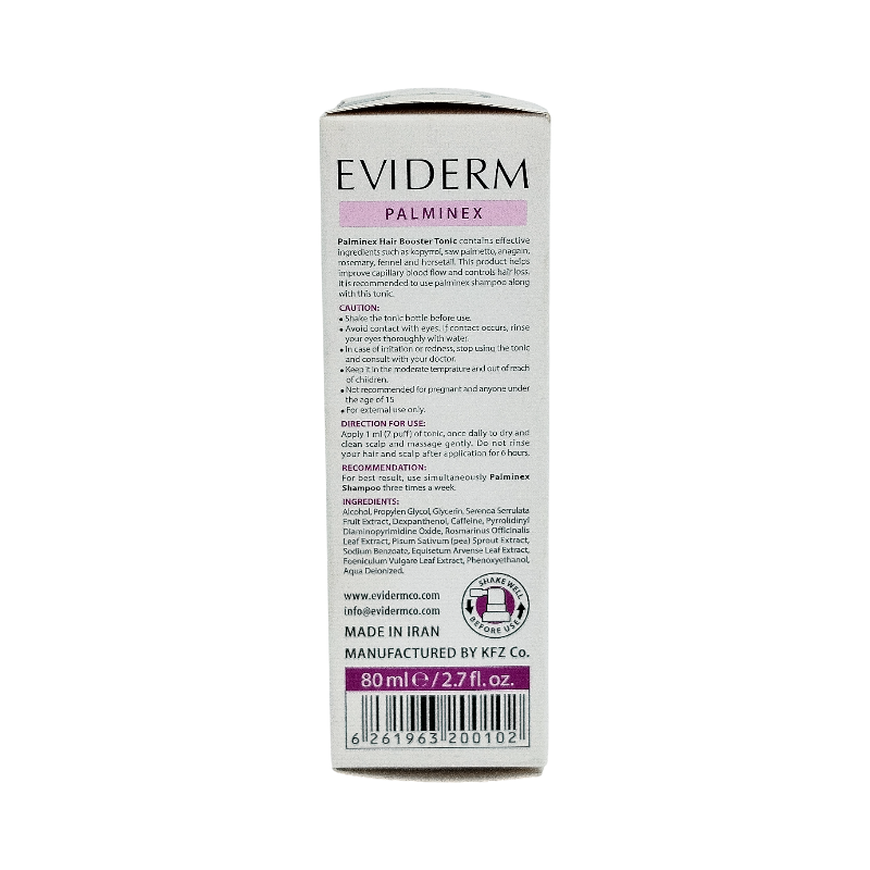 تونیک تقویت کننده مو 80 میل اویدرم