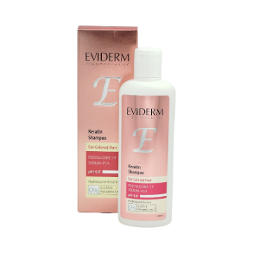 شامپو حاوی کراتین موهای رنگ شده 200 میل اویدرم