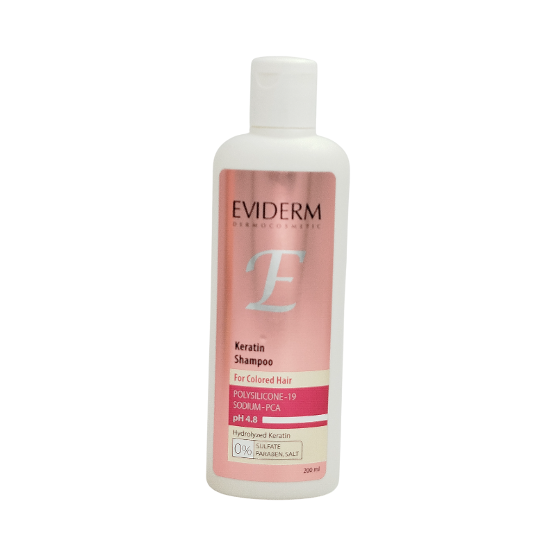 شامپو حاوی کراتین موهای رنگ شده 200 میل اویدرم