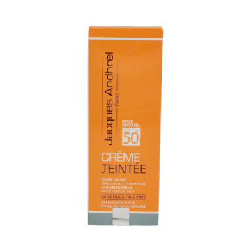 ضد آفتاب مناسب پوست های خشک و معمولی با رنگ بژ طبیعی ژانک آندرل