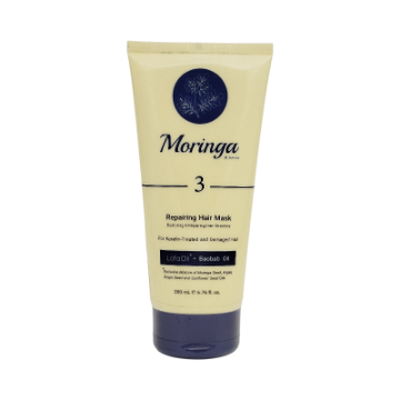 ماسک مو موهای کراتینه و آسیب دیده 3 مورینگا امو 
