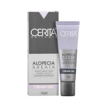 کرم ژل موهای دارای ریزش سکه ای مو سریتا