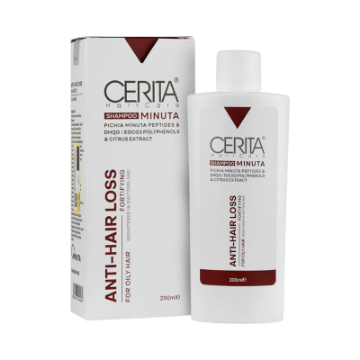 شامپو ضد ریزش مینوتا مناسب موهای چرب سریتا