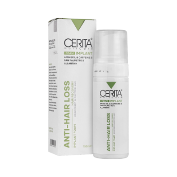 شامپو فوم بعد از کاشت مو سریتا