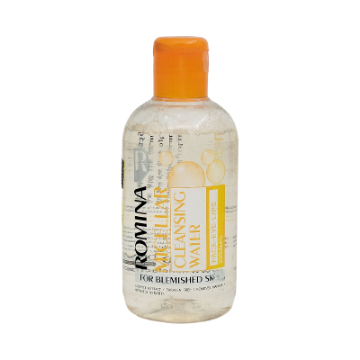 محلول پاک کننده آرایش مناسب پوست های لک دار رومینا