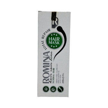 ماسک مو با آبکشی مناسب موهای نرمال رومینا