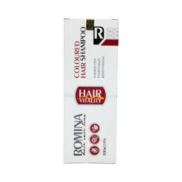 شامپو تثبیت کننده رنگ مو رومینا