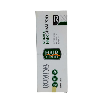 شامپو موهای نرمال رومینا