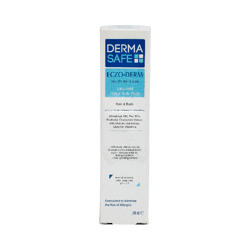 شامپو سر و بدن پوست های بسیار خشک درماسیف