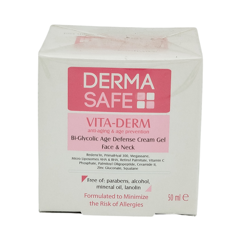 کرم ژل ضد چروک و مغذی پوست درماسیف