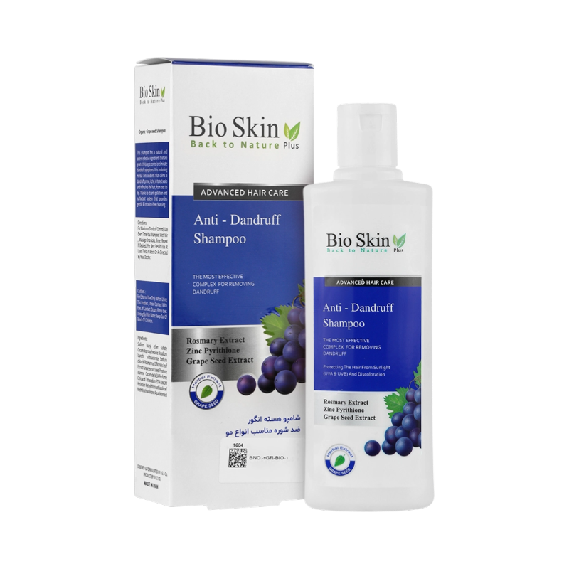 شامپو ضد شوره انواع مو بایواسکین