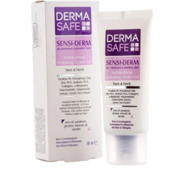 کرم ژل مرطوب کننده مناسب پوست خشک مستعد به قرمزی درماسیف