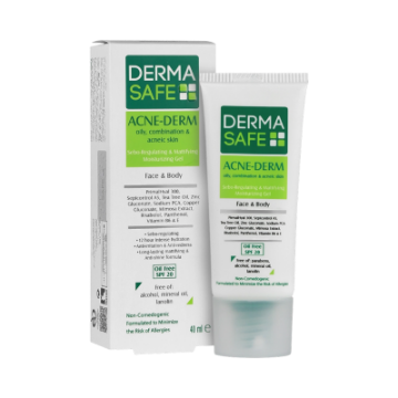 ژل مرطوب کننده پوست چرب درماسیف 