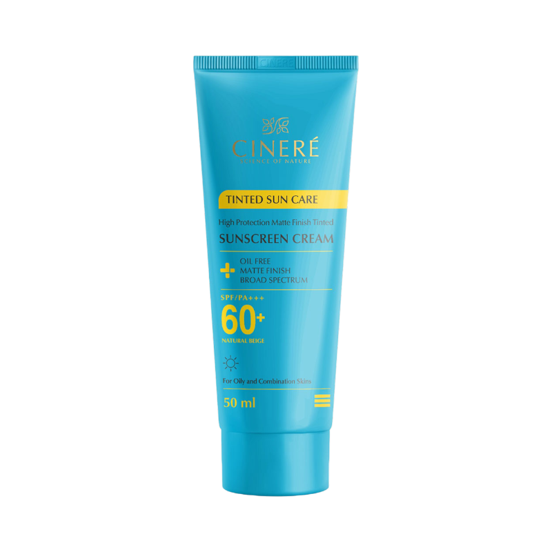 کرم ضد آفتاب رنگی سینره spf 60 (بژ روشن)