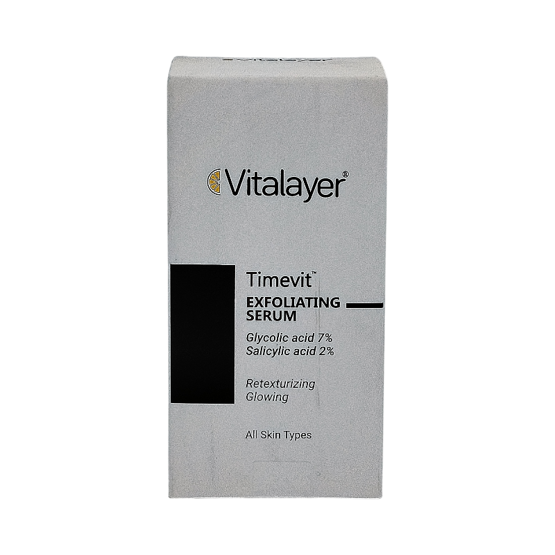 سرم لایه‌بردار ۷٪ گلایکولیک اسید تایم ویت ویتالیر